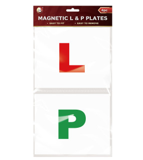 4pc Magnetic L & P Plates
