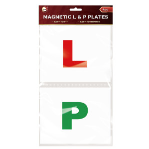 4pc Magnetic L &amp; P Plates
