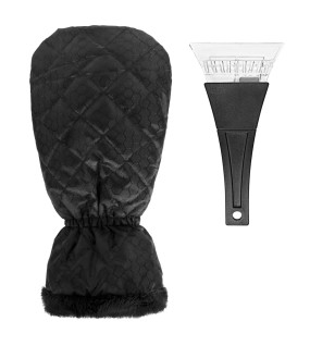 Deluxe Ice Scraper Mitt