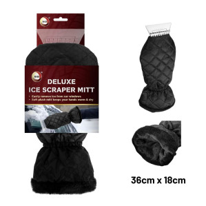 Deluxe Ice Scraper Mitt