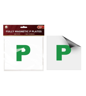 2pc Fully Magnetic P Plates