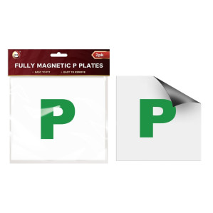 2pc Fully Magnetic P Plates