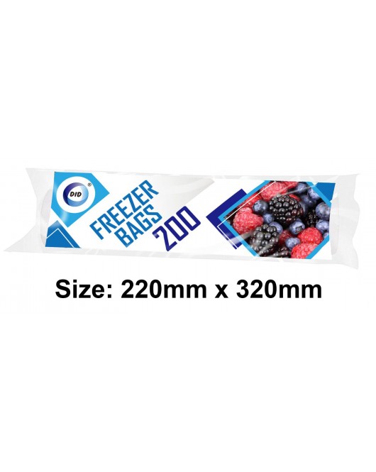 200pc Freezer Bags