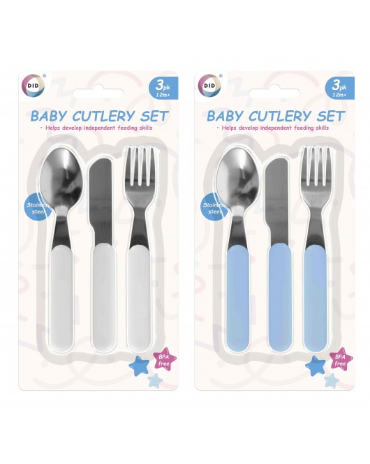 3pc Baby Cutlery Set