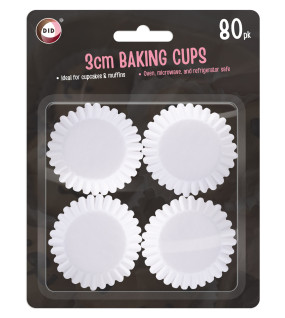 80pc 3cm Baking Cups