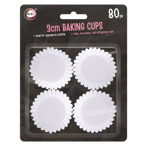 80pc 3cm Baking Cups