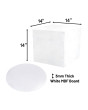 14" Round White Cake Board & Tall Box 14" Round White Cake Board & Tall Box