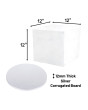 12" Round Silver Cake Board & Tall Box 12" Round Silver Cake Board & Tall Box