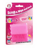 Scrub & Wipe Dish Block