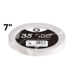 35pc 7" Paper Plates