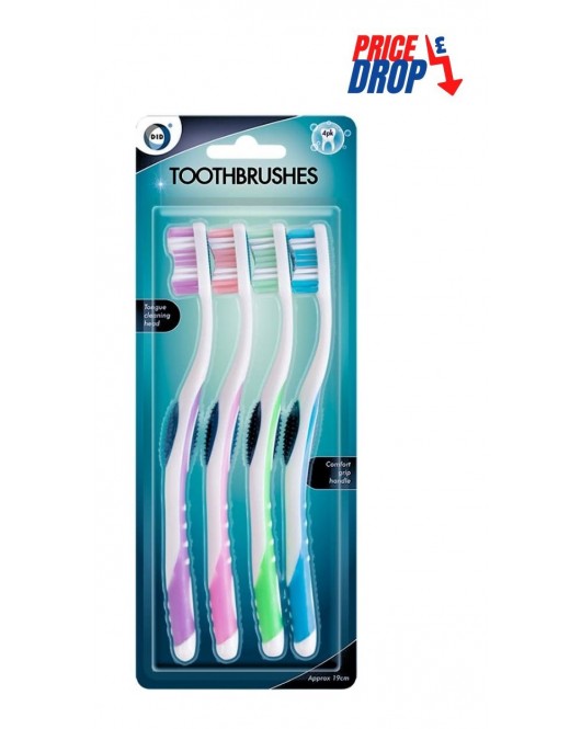 4pc Toothbrushes
