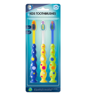 3pc Kids Toothbrushes