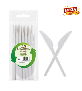 15pc Compostable Knives