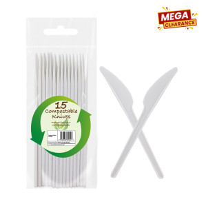 15pc Compostable Knives