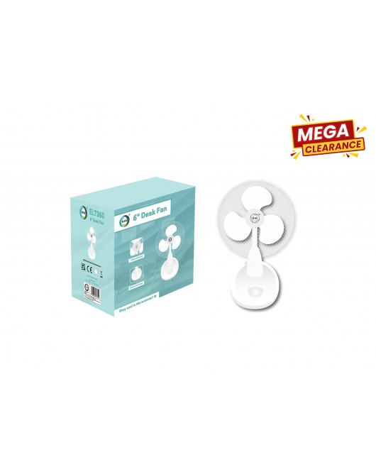 6Inch Desk Fan