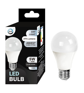 Day Light Led Bulb 5W A60/E27