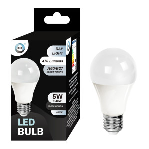 Day Light Led Bulb 5W A60/E27