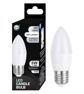 Day Light Led Candle Bulb 5W C37/E27