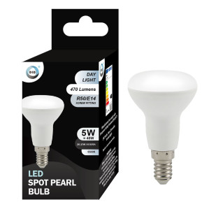 Day Light Led Spot Pearl Bulb 5W R50/E14