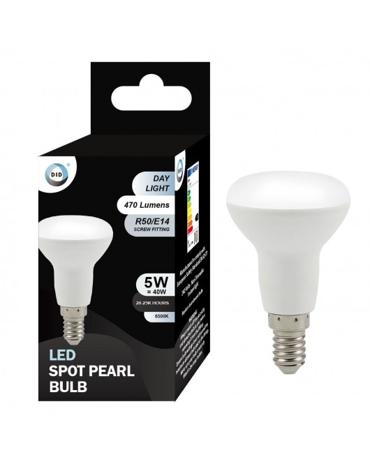 Day Light Led Spot Pearl Bulb 5W R50/E14