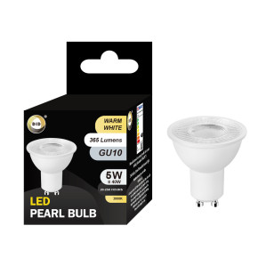 Warm White Led Pearl Bulb 5W Gu10
