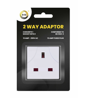 13A 2 Way Adaptor
