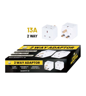 13A 2 Way Adaptor