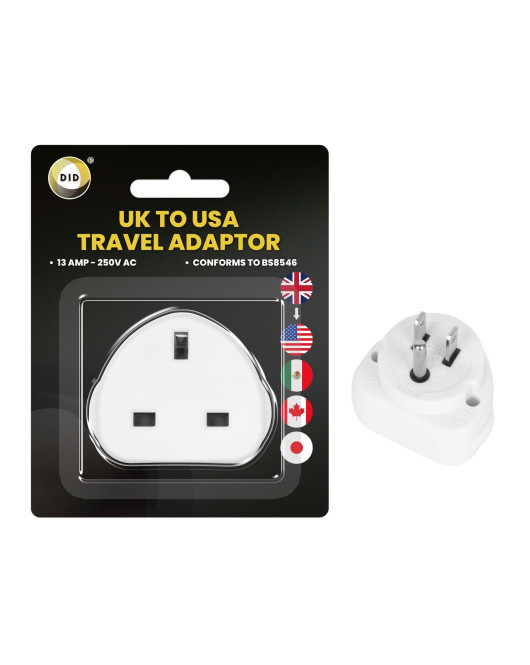 Uk To Usa Travel Adaptor
