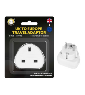 Uk To Europe Travel Adaptor