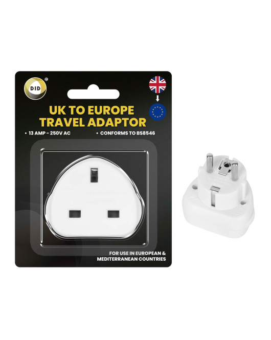 Uk To Europe Travel Adaptor