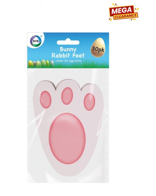 30pc Bunny Rabbit Feet