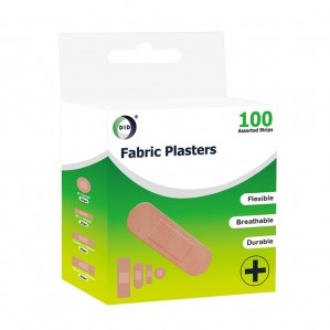 100pc Assorted Fabric Plasters