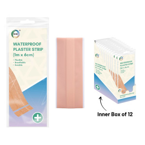 1m x 6cm Waterproof Plaster Strip