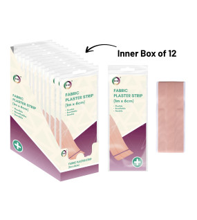 1m x 6cm Fabric Plaster Strip