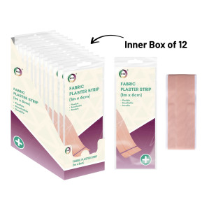 1m x 6cm Fabric Plaster Strip