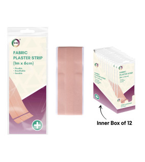 1m x 6cm Fabric Plaster Strip