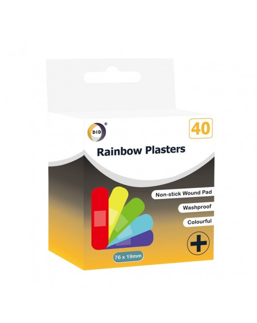 40pc Rainbow Plasters