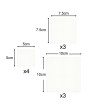 10Pk Non-Adherent Dressing Pads