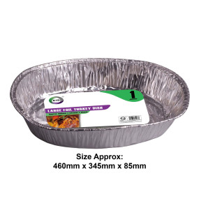 Large Foil Turkey Dish (Approx 460mm x 345mm x 85mm)