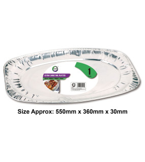 Extra Large Foil Platter (Approx 550mm x 360 x 30mm)