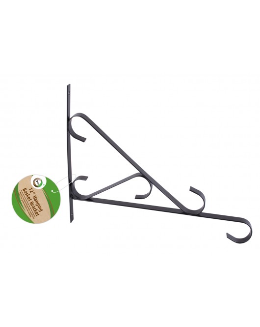 12" Hanging Basket Bracket