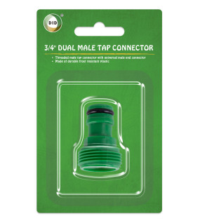 3/4" Dual Male Tap Connector