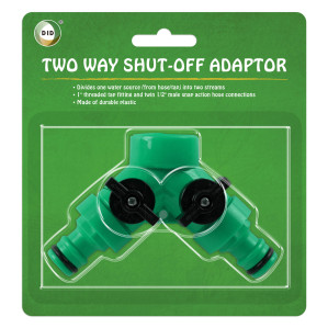 Two Way Shut-Off Adaptor