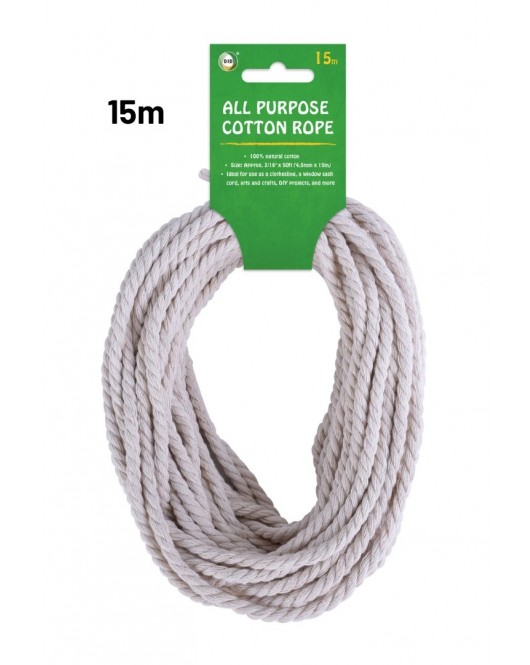 15m All Purpose Cotton Rope