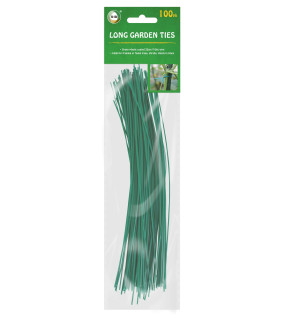 100pc Long Garden Ties