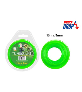 15m x 3mm Trimmer Line