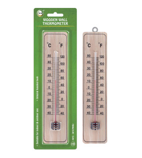 Wooden Wall Thermometer