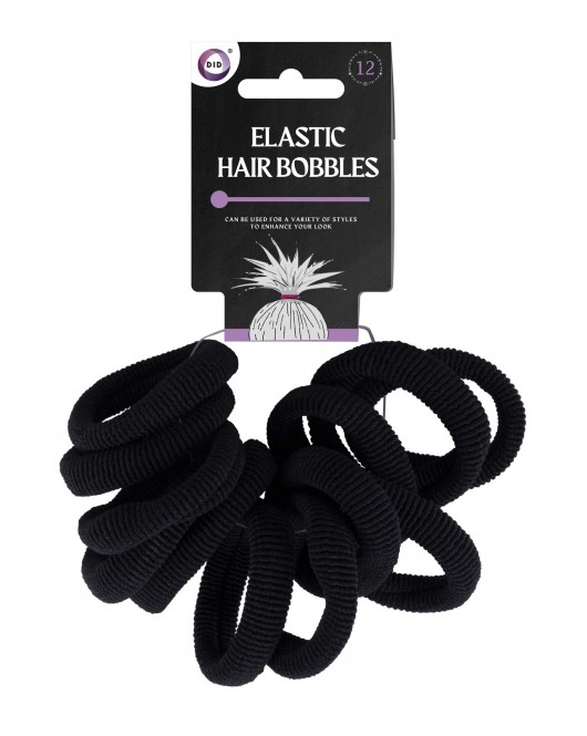 12pc Elastic Hair Bobbles