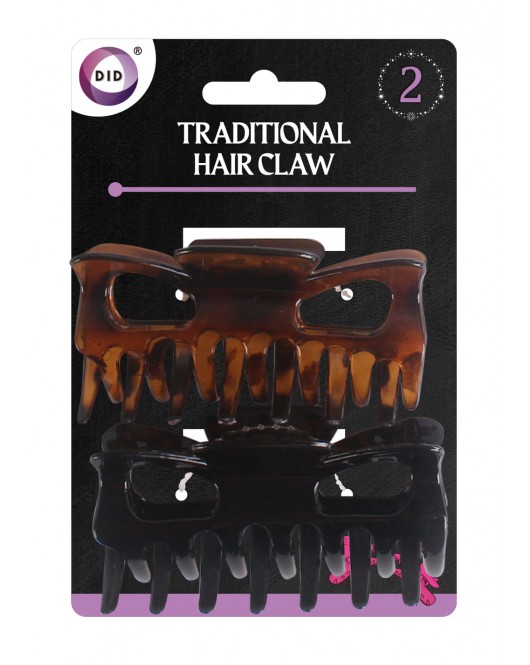 2pc Traditional Hair Claw