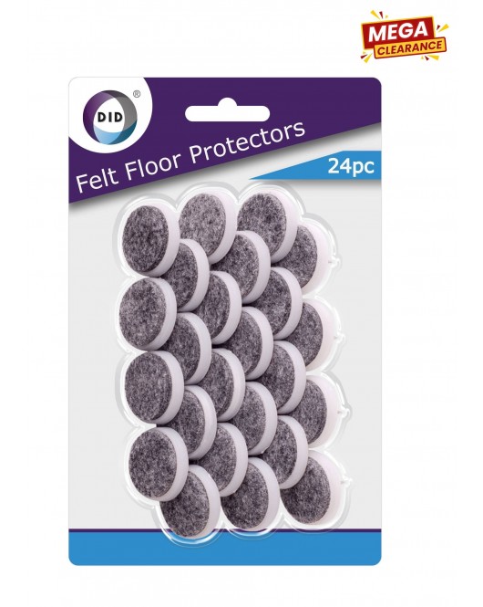 24pc Felt Floor Protectors